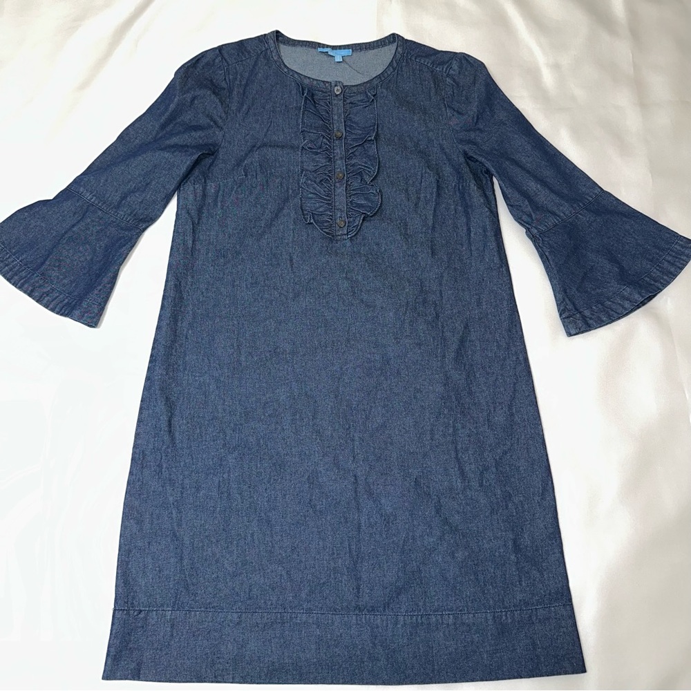 Draper James dark Blue Denim Dress size 6